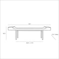 ARTERIORS, LANNY BENCH, LOUNGE
