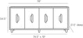 ARTERIORS KIANNA CREDENZA - Cabinets & Bar
