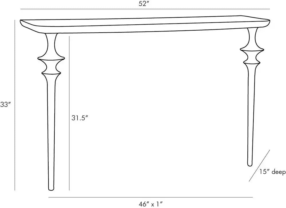 ARTERIORS VILLEGAS CONSOLE - Side