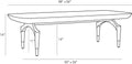 ARTERIORS WAGNER COFFEE TABLE - Side