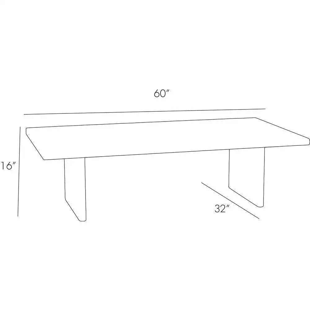 ARTERIORS LAWSON COFFEE TABLE - Side