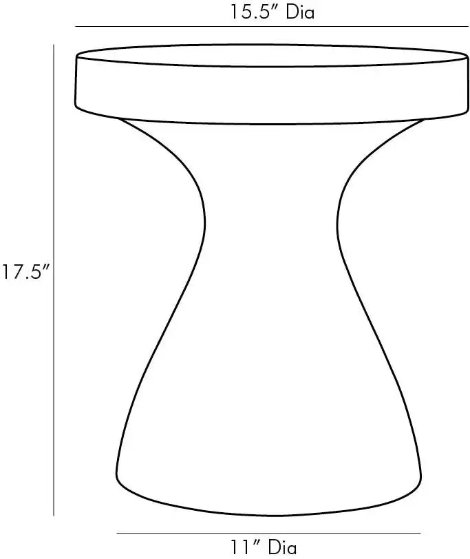 ARTERIORS SERAFINA ACCENT TABLE - Side