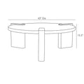 ARTERIORS FORREST COFFEE TABLE - Side