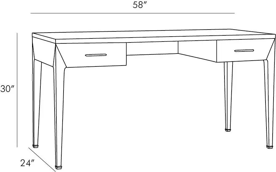 ARTERIORS DUBLIN DESK - Cabinets & Bar