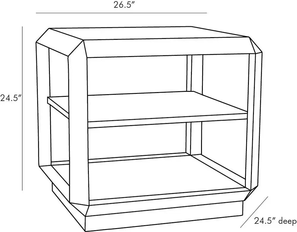 ARTERIORS DANI SIDE TABLE - Cabinets & Bar