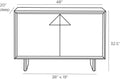 ARTERIORS NAOMI CABINET - Cabinets & Bar