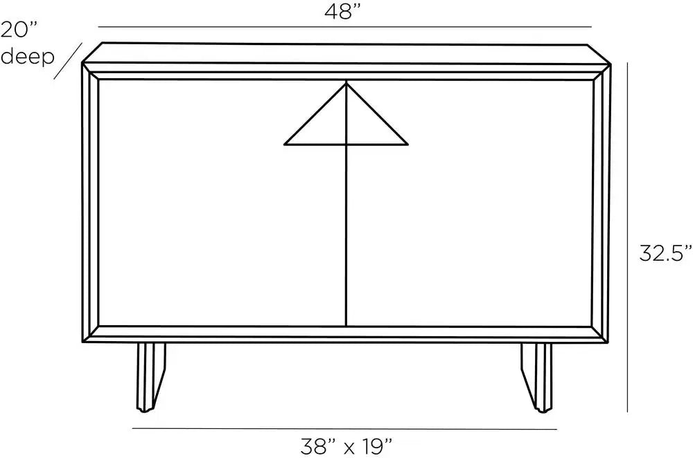 ARTERIORS NAOMI CABINET - Cabinets & Bar