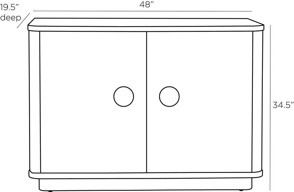 ARTERIORS KENNEDY CABINET - Cabinets & Bar
