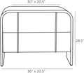 ARTERIORS MOIRA SIDE TABLE - Cabinets & Bar