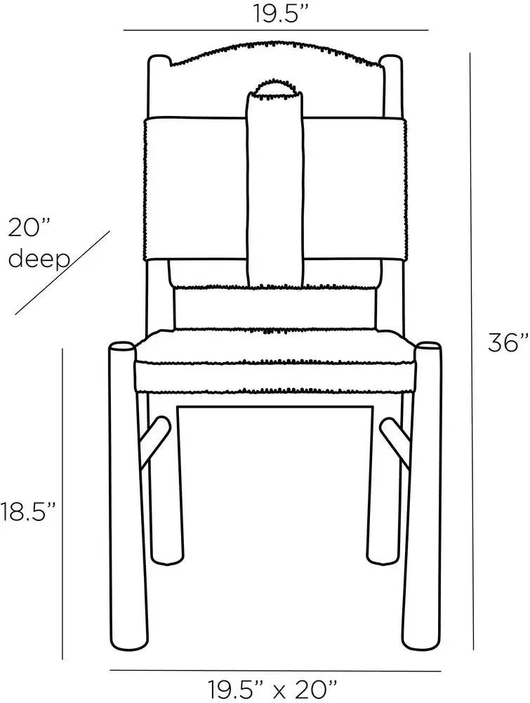 ARTERIORS, SOLANGE DINING CHAIR, LOUNGE