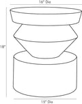 ARTERIORS UMA ACCENT TABLE - Side