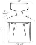 ARTERIORS REYNARD DINING CHAIR - Lounge