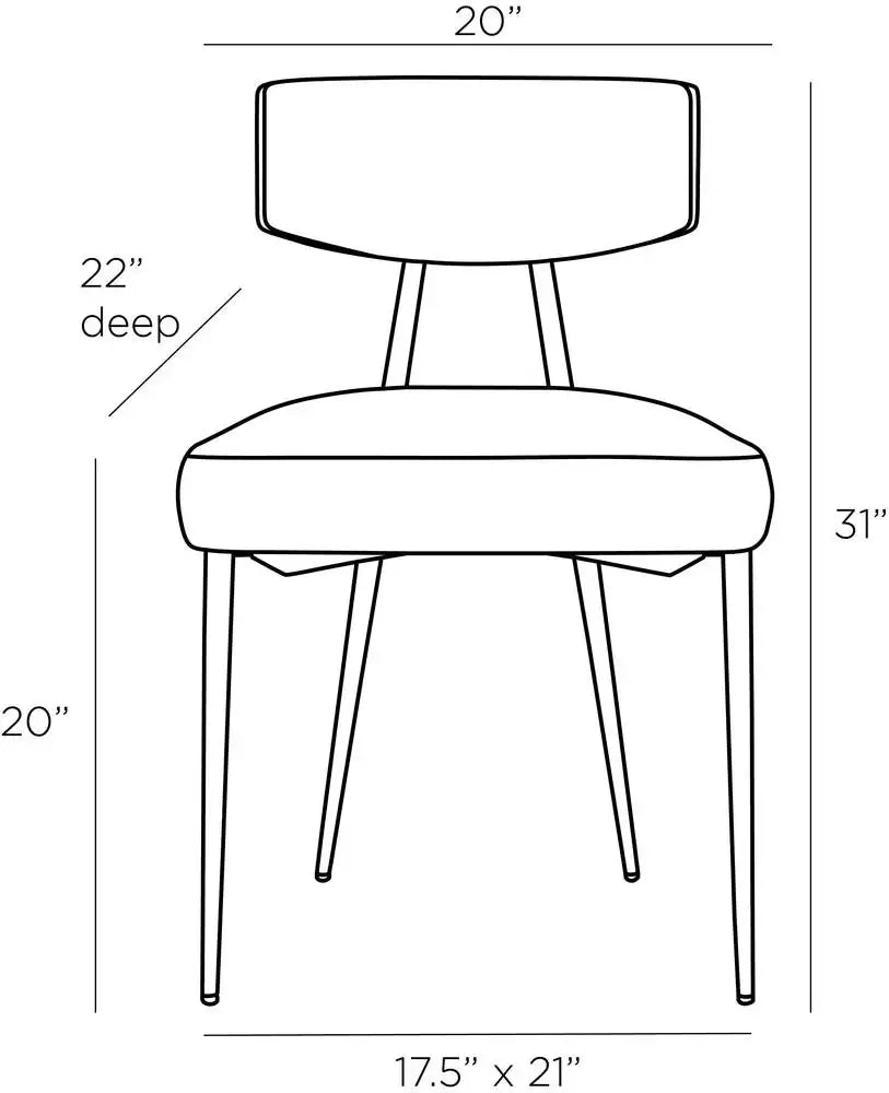 ARTERIORS REYNARD DINING CHAIR - Lounge