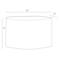 ARTERIORS LOWRY END TABLE - Side