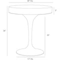 ARTERIORS DARYL END TABLE - Side