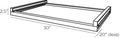 ARTERIORS REXBURG TRAY - Decorative Accents