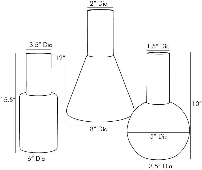 ARTERIORS UNION VASES - Decorative Accents