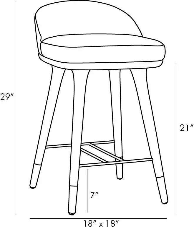 ARTERIORS, WALSH COUNTER STOOL, LOUNGE