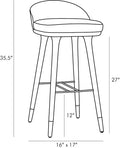 ARTERIORS, WALSH BAR STOOL, LOUNGE