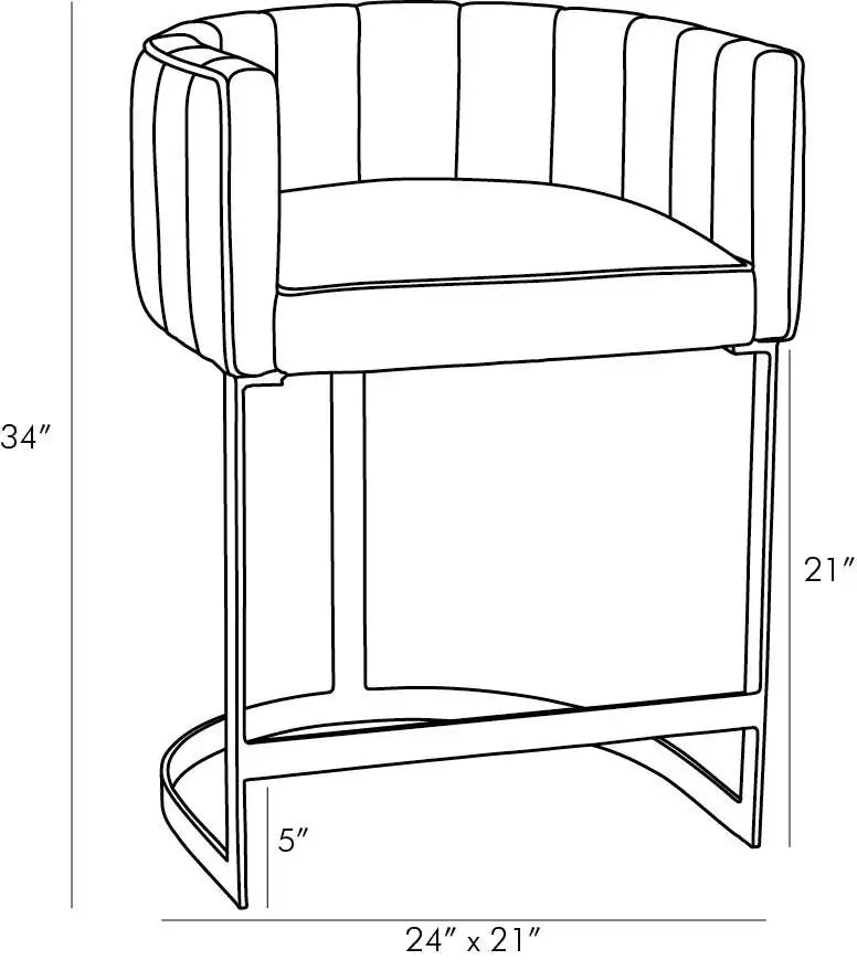 ARTERIORS, TATUM COUNTER STOOL, LOUNGE