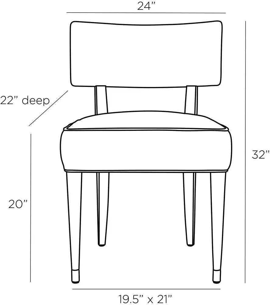 ARTERIORS, LAURENT DINING CHAIR, LOUNGE