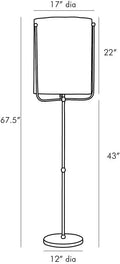 ARTERIORS BOISE FLOOR LAMP - Table