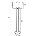 ARTERIORS RUSSEL FLOOR LAMP - Table