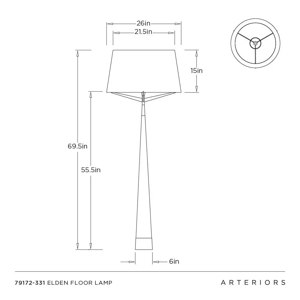 ARTERIORS ELDEN FLOOR LAMP - Table