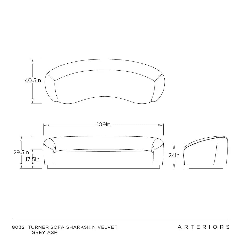 ARTERIORS, TURNER SOFA, LOUNGE