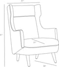 ARTERIORS, BUDELLI WING CHAIR, LOUNGE