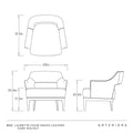 ARTERIORS, LAURETTE CHAIR, LOUNGE