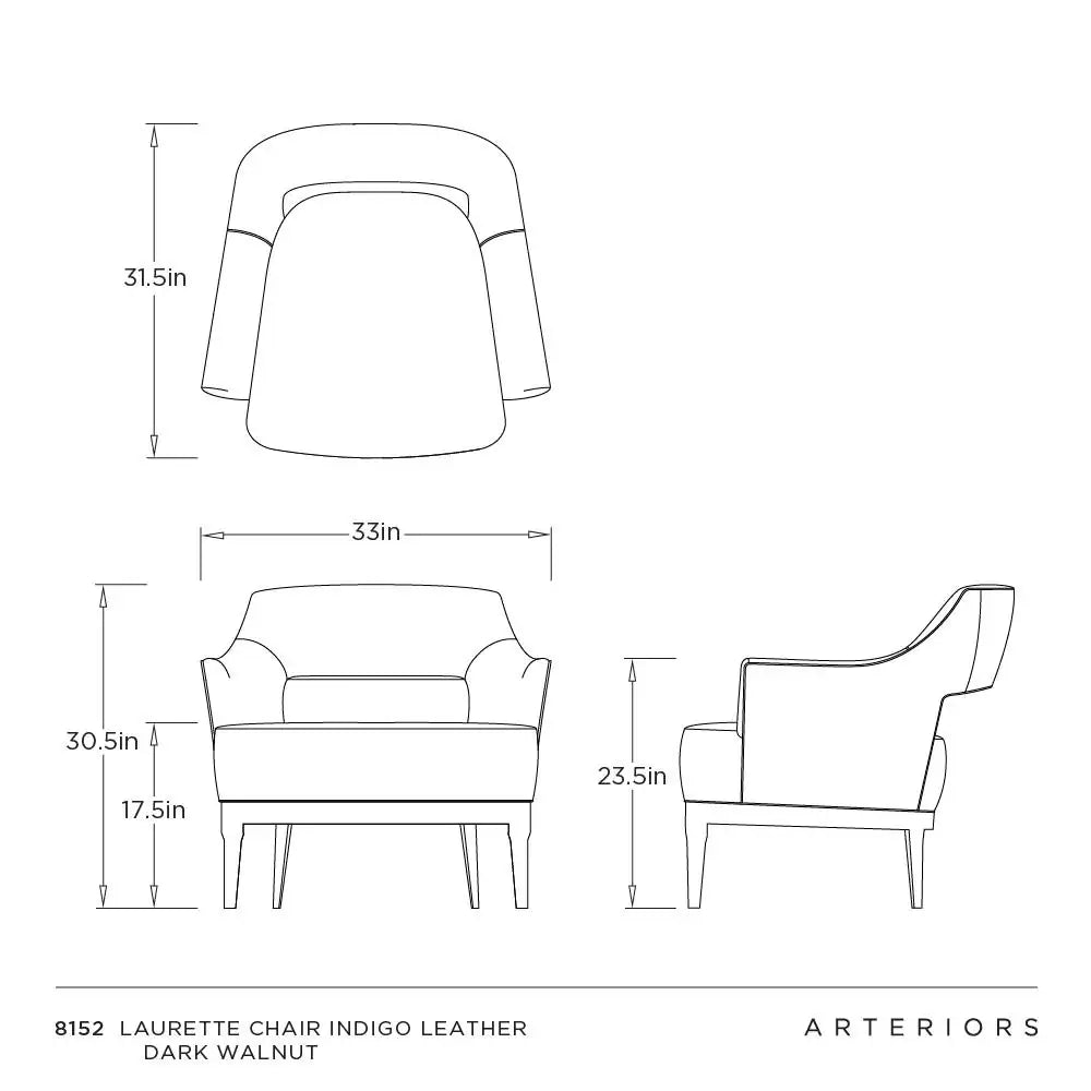 ARTERIORS, LAURETTE CHAIR, LOUNGE