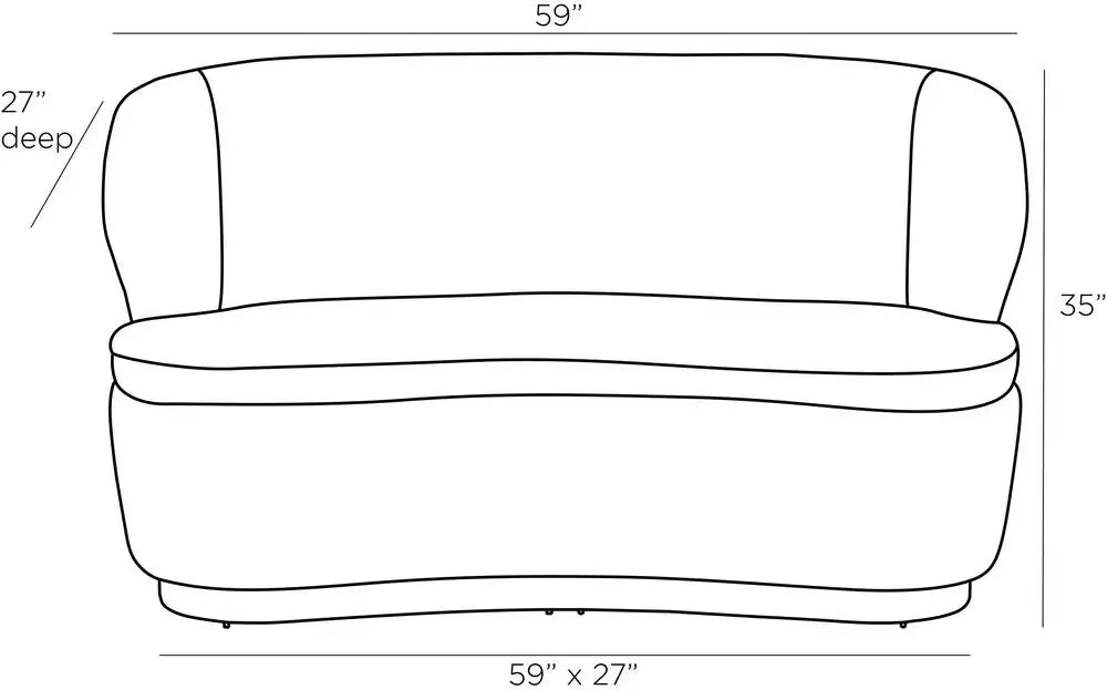 ARTERIORS, PASADENA SETTEE, LOUNGE