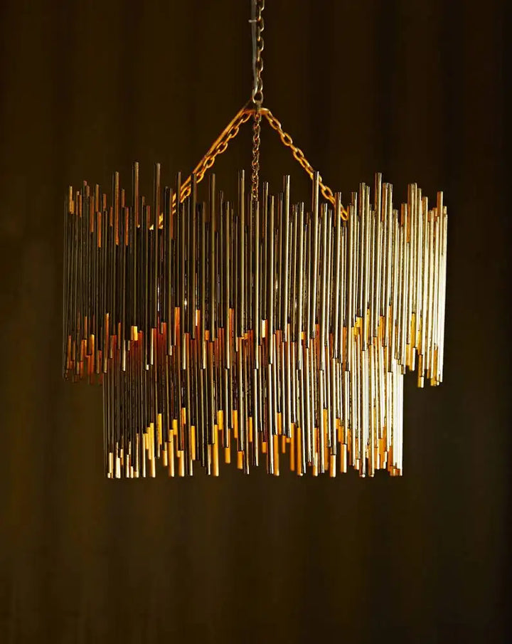 ARTERIORS, PRESCOTT TWO TIERED CHANDELIER, CHANDELIER LIGHT