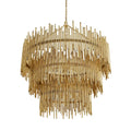 ARTERIORS, PRESCOTT THREE TIERED CHANDELIER, CHANDELIER LIGHT