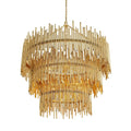 ARTERIORS, PRESCOTT THREE TIERED CHANDELIER, CHANDELIER LIGHT