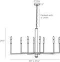 ARTERIORS, ORLANDO CHANDELIER, CHANDELIER LIGHT