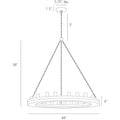 ARTERIORS, GEOFFREY CHANDELIER, CHANDELIER LIGHT