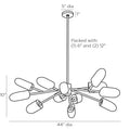 ARTERIORS, JAVIER CHANDELIER, CHANDELIER LIGHT