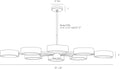 ARTERIORS, LINUS STARBURST CHANDELIER, CHANDELIER LIGHT