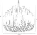 ARTERIORS, TILDA CHANDELIER, CHANDELIER LIGHT