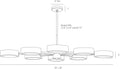 ARTERIORS, LINUS STARBURST CHANDELIER, CHANDELIER LIGHT