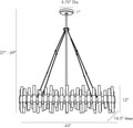 ARTERIORS, HASKELL OVAL CHANDELIER, CHANDELIER LIGHT