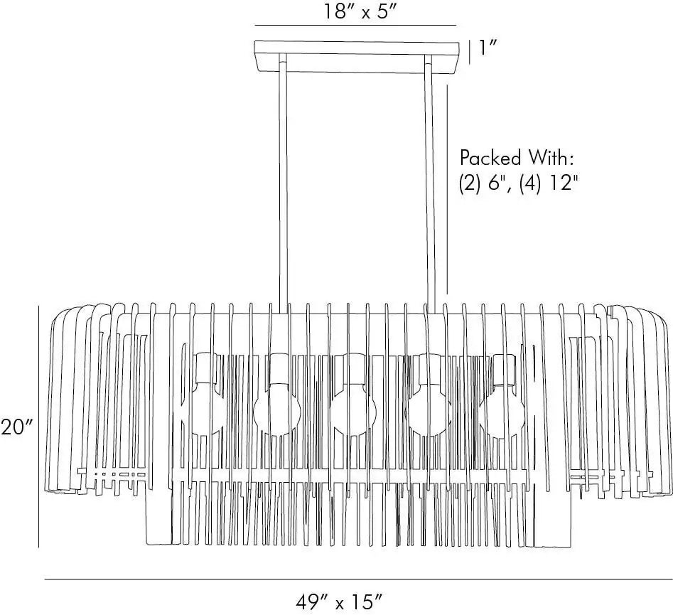 ARTERIORS, VALENCIA CHANDELIER, CHANDELIER LIGHT