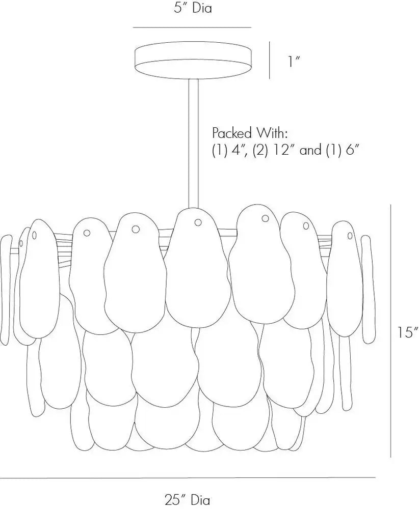 ARTERIORS, LEON CHANDELIER, CHANDELIER LIGHT