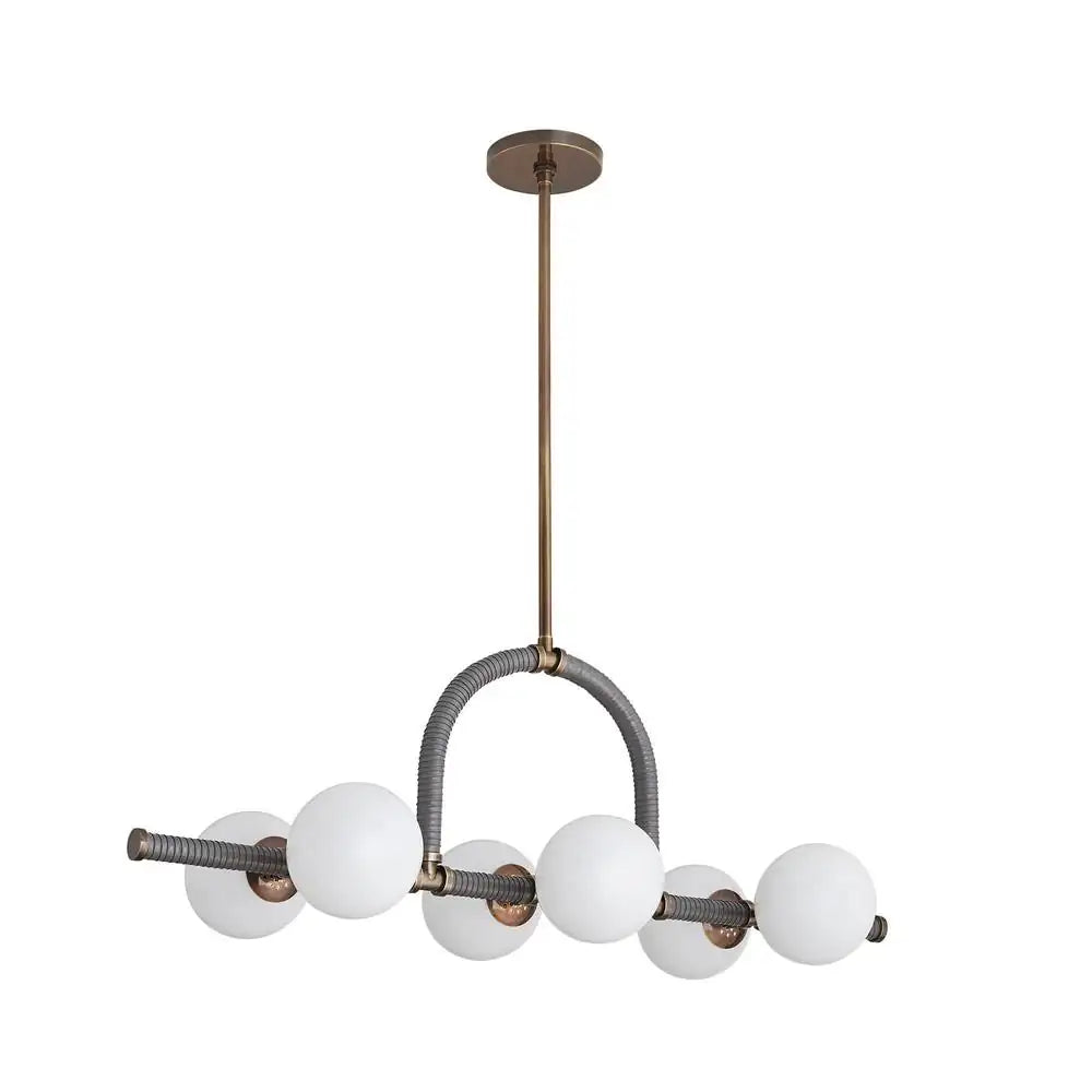 ARTERIORS, HARRISON LINEAR CHANDELIER, CHANDELIER LIGHT