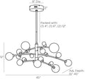 ARTERIORS, MASER CHANDELIER, CHANDELIER LIGHT