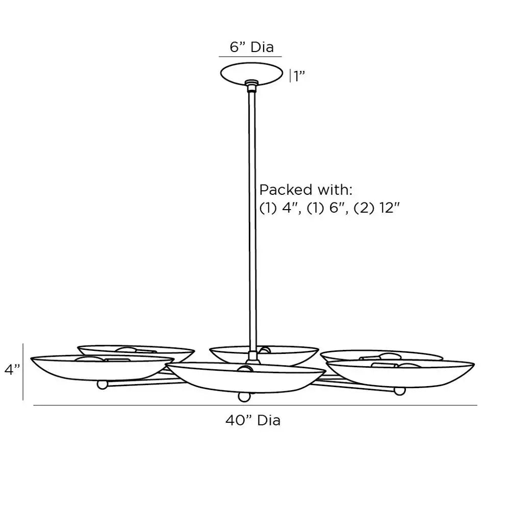 ARTERIORS, GRIFFITH CHANDELIER, CHANDELIER LIGHT
