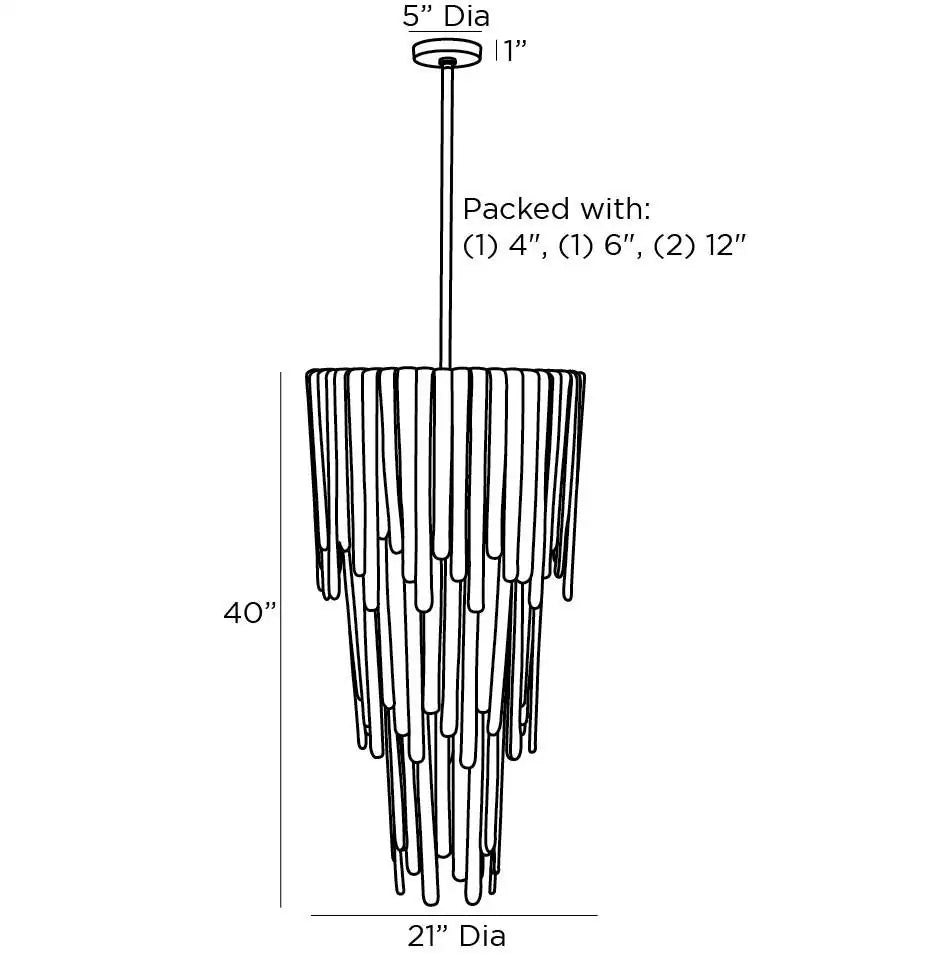 ARTERIORS, RAINE CHANDELIER, CHANDELIER LIGHT