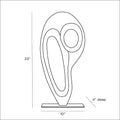 ARTERIORS KENLY SCULPTURE - Decorative Accents